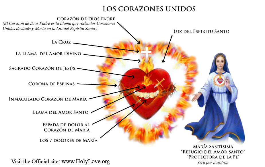 Los Corazones Unidos - Amor Santo Holy Love